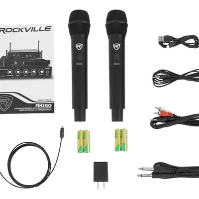 Rockville Hybrid Home Theater Karaoke Machine System w/5.25" Sub+2 Wireless Mics image 16