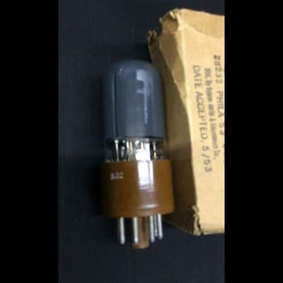 HYTRON NOS  JAN CHY 6V6GT 6V6GTY Brown Base Long Life Amplifier VACUUM TUBE image 3
