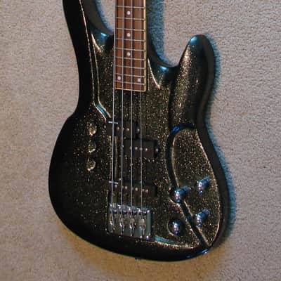 RARE Switch Vibracell 4 String Bass Guitar, Excellent Condition, New Hard Shell Case #73 image 2