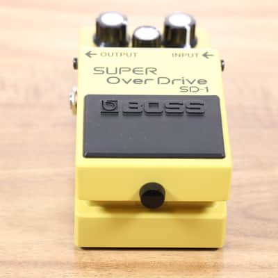 Boss SD-1 Super OverDrive (Silver Label) 1997 - Present - Yellow image 3