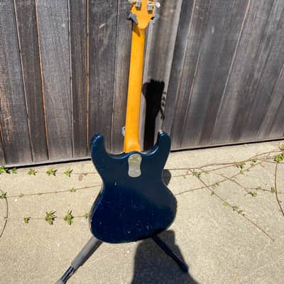 Vintage 1965 Mosrite Ventures Model Vibramute Ink Blue image 14