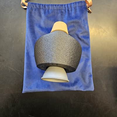 Mastiff Mutes Trumpet Harmon Mute w/ Metal Stem 2026 - Black Plastic image 2