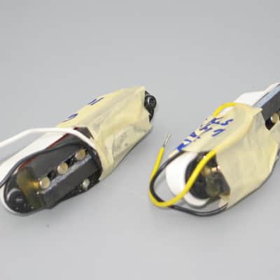 Generic Strat Pickups, White (Sold as a pair) White image 1