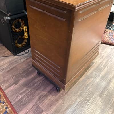 Leslie 145 With 147 Amp Just Serviced 1960s - Mahogany image 3