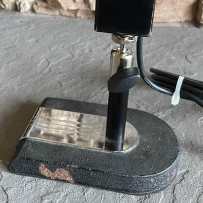 RCA 74-B Junior Velocity Ribbon Microphone 1940s w/ Classic Desk Stand image 6