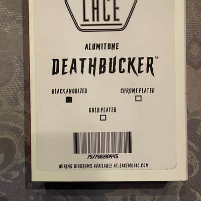 Lace Alumitone Deathbucker Split Coil Humbucker 2010s - Black image 1