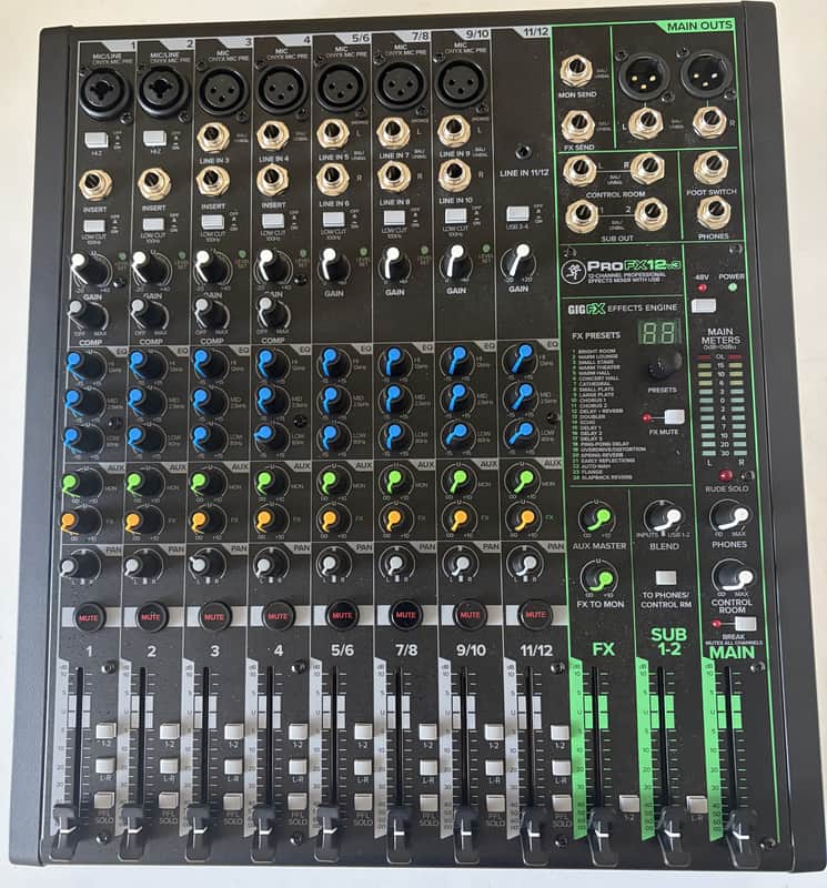 Mackie ProFX12v3 12-Channel Effects Mixer *Open Box* Mixing Board image 1