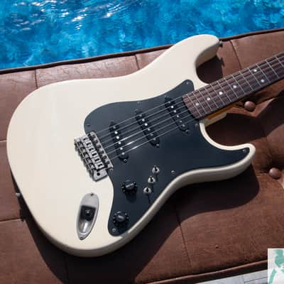 Classic 1979 Greco SE600J - Jeff Beck S-Style - Super Sound Brazen Professional Picker - Made in Japan (Fuji-Gen) - White - Pro Set Up! (Perfect Frets/Action/Intonation) image 6