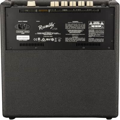 Fender Rumble LT25 1X8 Bass Combo Amp Black image 5