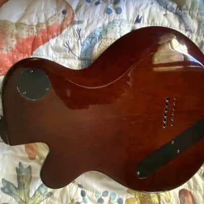 All Original Yamaha AES 620 2000's Blue Burst Seymour Duncan image 10