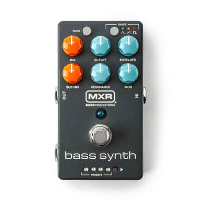 MXR MB301 Bass Synth - Bundle with MXR Instrument Cable, 4 Patch Cables, and 6 Dunlop Picks image 2