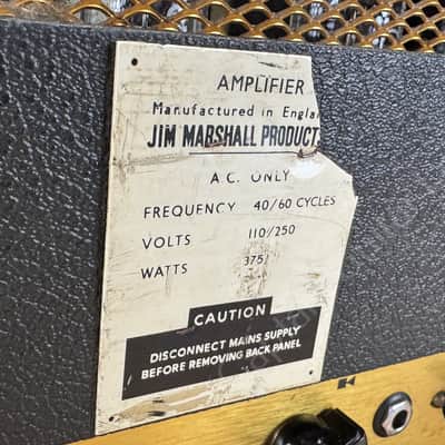 1971 Marshall - JMP Super Lead - 100 Watt - mit Master - ID 5897 image 16