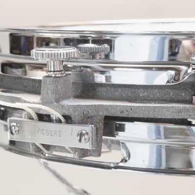 RARE Rogers Satellite Piccolo Snare Drum, Grey Cast Shell, Original Wires, 1970s -ALMOST LIKE NEW  / INSPECTED & TESTED image 17