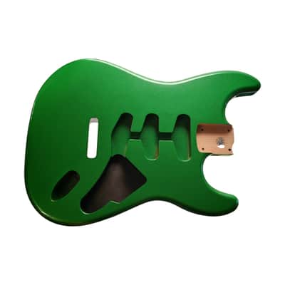 Metallic Green S-Style body Bild 2