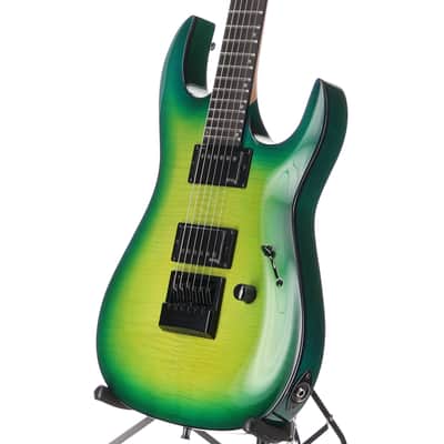 BC Rich Andy James Signature Assassin 6, Trans Green, Professional Setup (SR) (60344) image 4