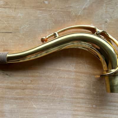 Yamaha Custom F1 Tenor Sax Neck - Gold Plated image 4