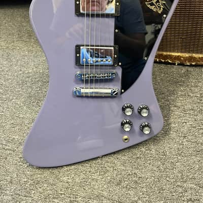 Gibson Firebird Studio 2018 - Heather Mist image 1
