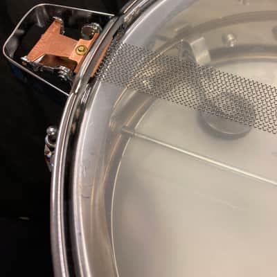 Russ McKinnon's First Snare Drum! (Barry Manilow, Tower of Power) Ludwig 14x5" Super-Sensitive Snare Drum 1968 - SIGNED! image 15