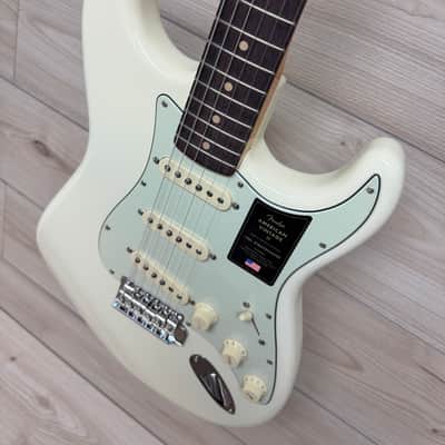 Fender American Vintage II 1961 Stratocaster Electric Guitar, Olympic White image 4