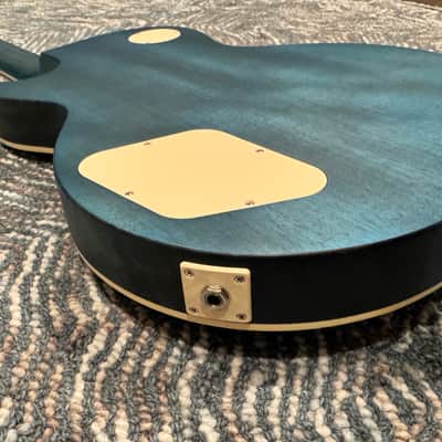 Epiphone Les Paul Traditional Pro IV  - Worn Pacific Blue image 7