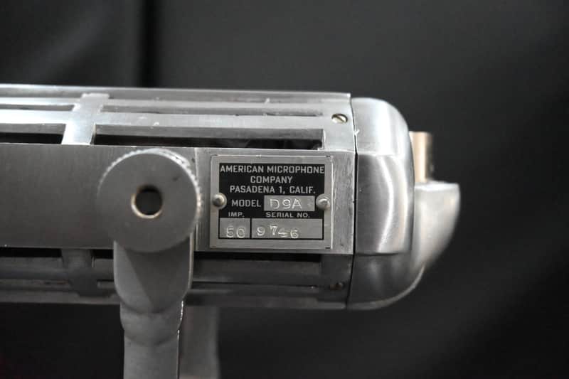 American Microphone Company D9A "Skyscraper" Microphone 1938 - Metal image 1