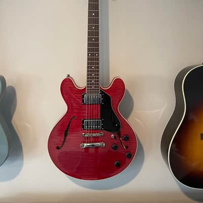 Collings I-35 LC Semi-Hollow Electric Guitar 2019 Cherry Red image 1
