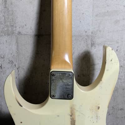 Ibanez RG550-WH Husk Maple Fretboard 1989 White Fujigen image 10