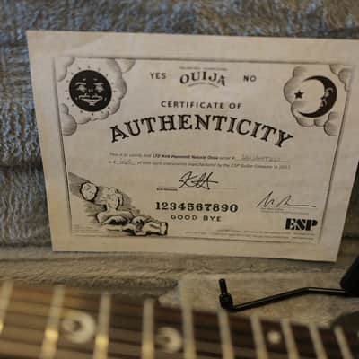 ESP LTD ESP LTD KH Signature OUIJA 2019 - Mint image 2
