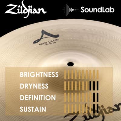 Zildjian 16" A Series Rock Crash Cymbal image 3