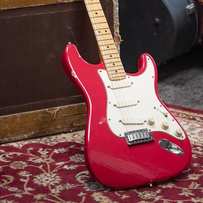 Fender USA Stratocaster Plus 1988 - in Raspberry Razzberry - Like John Mayer's image 5