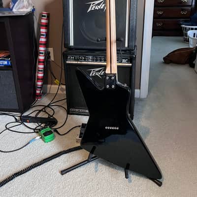 Hondo 780 Deluxe Explorer Mid 80s - Gloss Black image 2