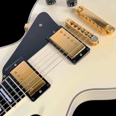 2008 Gibson Les Paul Custom ~ Custom Shop ~Alpine White image 5