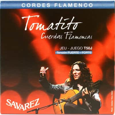 Savarez T50J Tomatito High Tension Flamenco Guitar Strings, Full Set