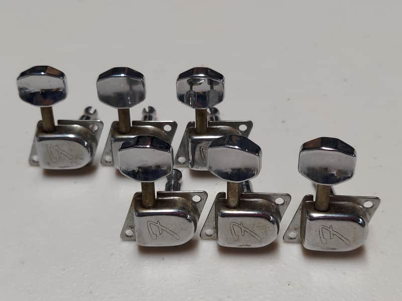 1974-81 Fender F Tuners Set For Stratocaster Telecaster image 1