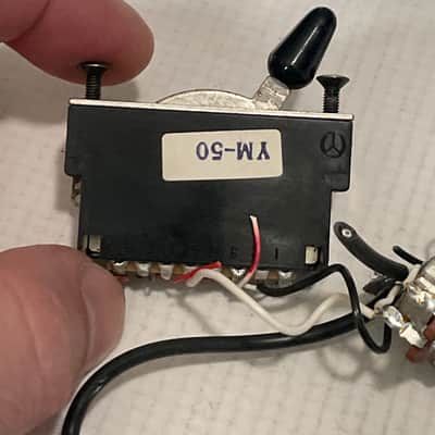 1990's Japan Ibanez RG570 RG Series Guitar Factory Electronics Wiring Harnes & Knobs image 6