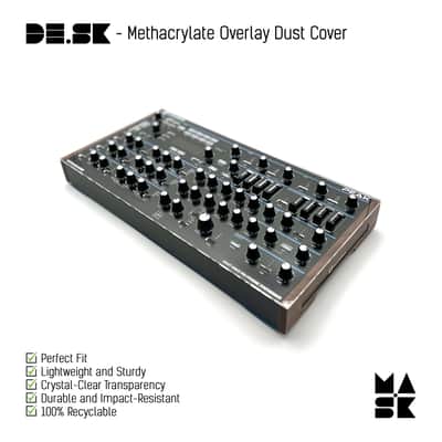 Protective Methacrylate Overlay Dust Cover for Novation Peak