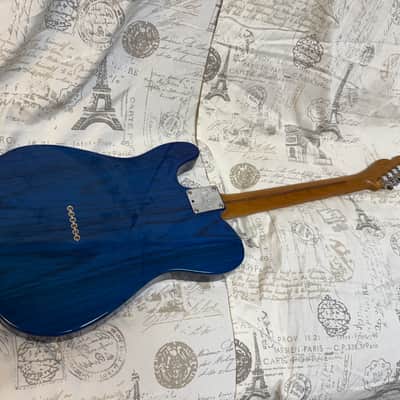 2019 Fender American Professional Telecaster Limited Roasted Neck Sapphire Blue Transparent Light Ash Body ONLY ONE ON THE ENTIRE INTERNET!! image 12