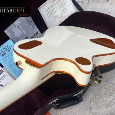 ✮RARE✮SUPERB✮2017 Gretsch G-6134 LTV White Penguin ✮ LACQUER TV JONES ! ✮ COA ✮ AMAZING image 18