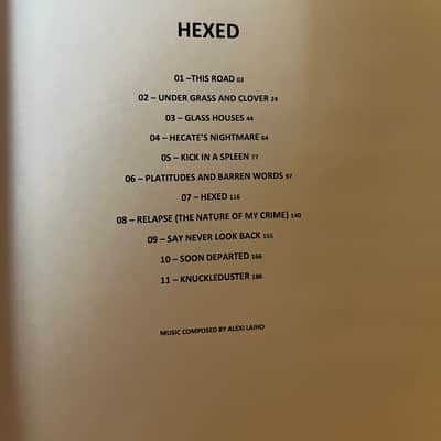 Children of Bodom - Hexed - Guitar tab / tablature Book Alexi Laiho image 3