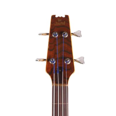 1980 Aria Pro II SB-700 Bass Fretless Conversion image 14