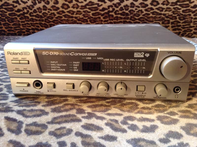 Roland Sound Canvas Digital SC-D70 | Reverb