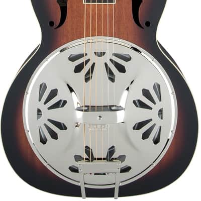 Gretsch G9220 Bobtail Round-Neck A.E., Mahogany Body Spider Cone Resonator Guitar, Fishman Nashville Resonator Pickup, 2-Color Sunburst image 1