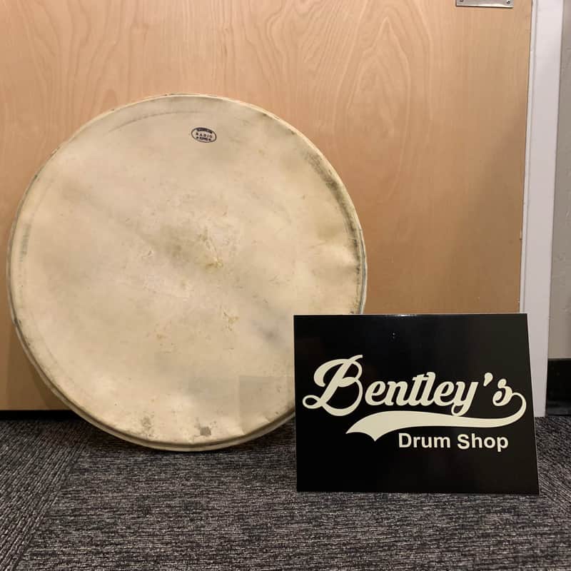 Vintage 1940's Slingerland RadioKing 22" Vintage Calf Skin Drum Head (Rm3) image 1