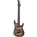 Schecter Guitar Research Reaper-7 MS 7-String Multiscale Electric Guitar Charcoal Burst 1509