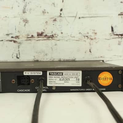 Vintage Tascam DX-4D 4-Channel Professional DBX Type I Noise Reduction Rack Unit image 10