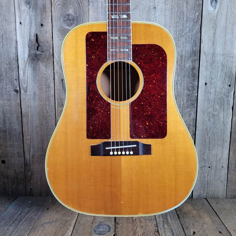 Gibson FJN Folk Singer Jumbo 1967 - Natural | Reverb Australia