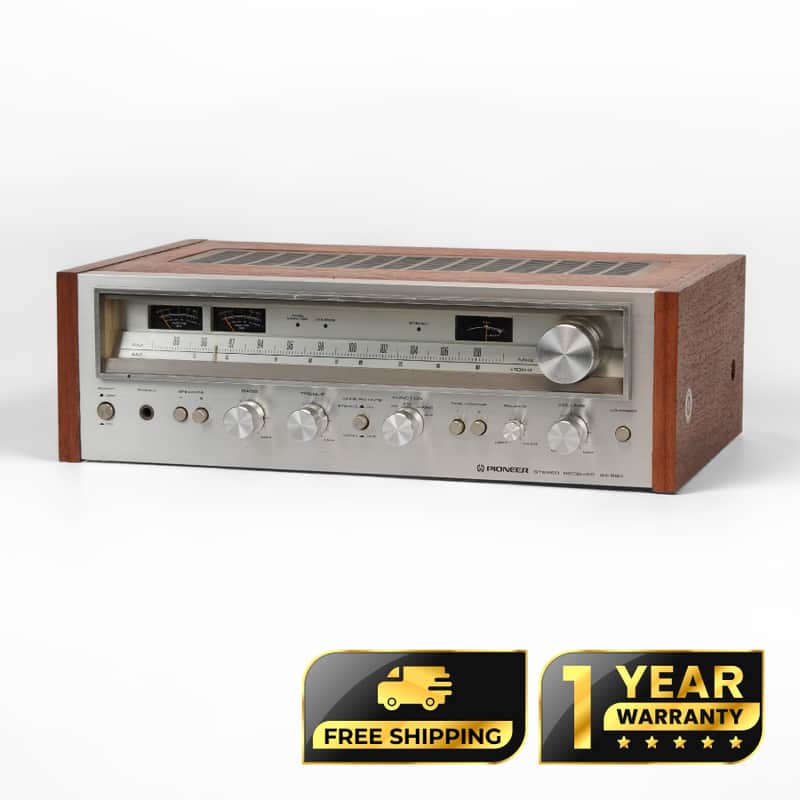 Pioneer SX-680 Vintage Stereo Receiver – Professionally Restored – 1-Year Warranty image 1