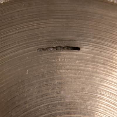 Vintage Zildjian 14" Thin Hi Hat Cymbals 706g 729g image 4