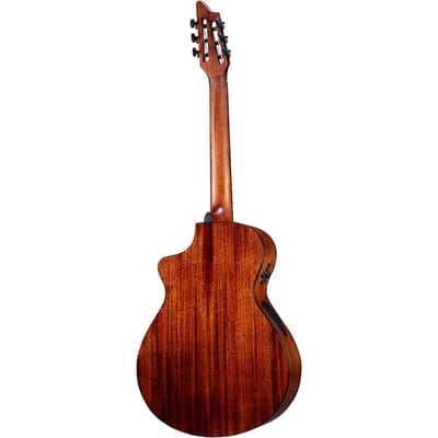 Breedlove Solo Pro Concert Nylon-String Classical Acoustic-Electric Guitar Regular Edge Burst image 4
