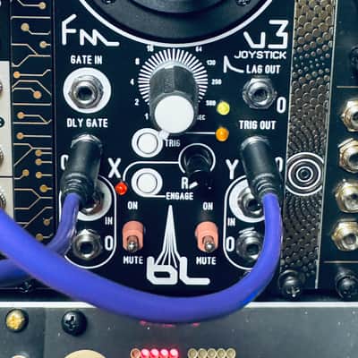 Blue Lantern FM Joystick Eurorack Synthesizer Module v3 (2019) image 1